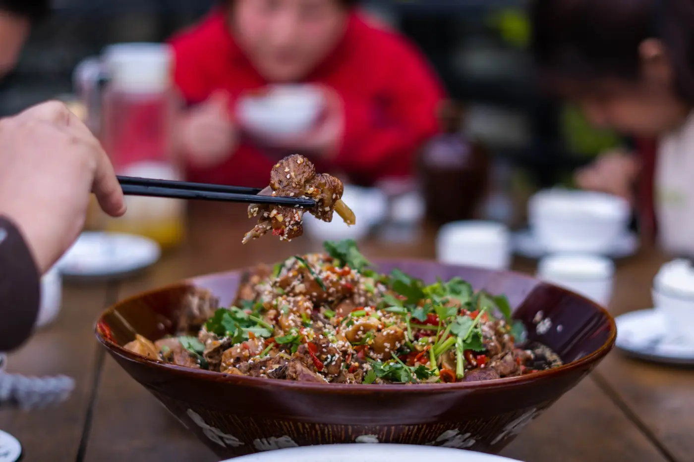景区特色风味菜实拍